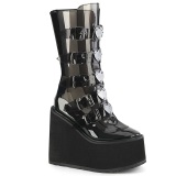 Vinyle 14 cm SWING-230C plateforme bottes alternative  boucles noires