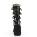 Vinyle 14 cm SWING-230C plateforme bottes alternative  boucles noires