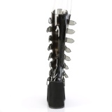 Vinyle 14 cm SWING-815C plateforme bottes alternative  boucles noires