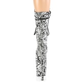 motif serpent 20 cm FLAMINGO-1050SP exotic bottines de pole dance